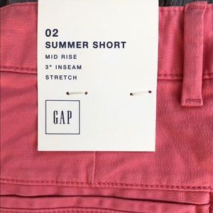 Pink Gap Summer Shorts